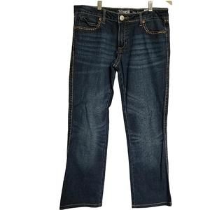 Rock 47 Wrangler Ultra Low Rise sz 29 Inseam Altered To 28